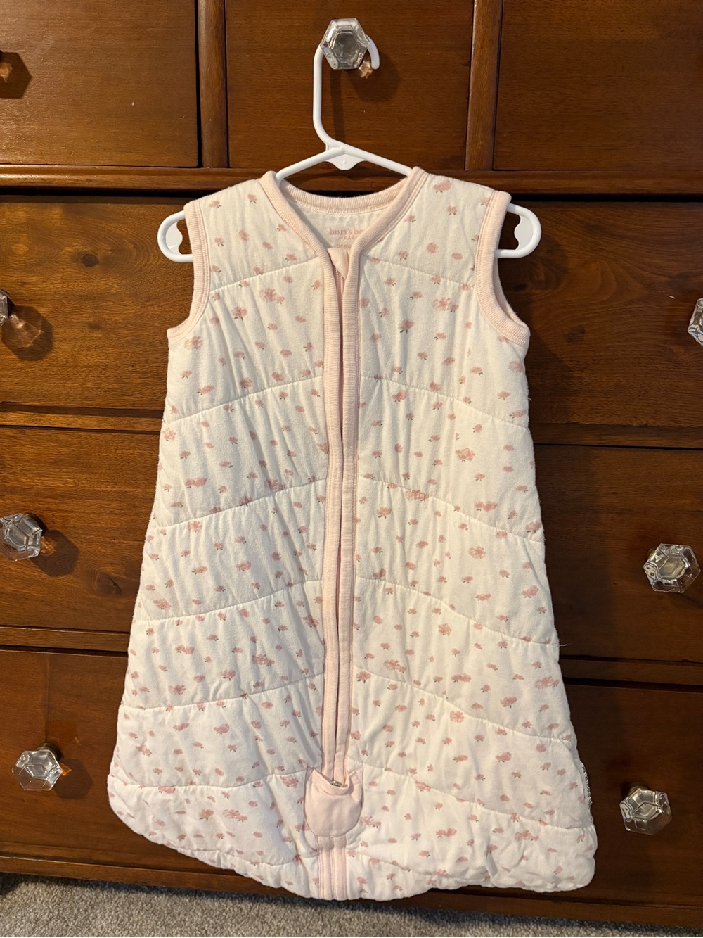 Burt's Bees Floral Quilted Sleep Sack